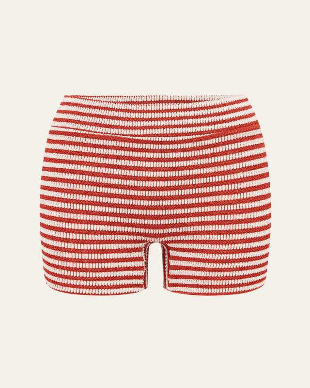 Rooibos Stripe Dom Swim Shorts